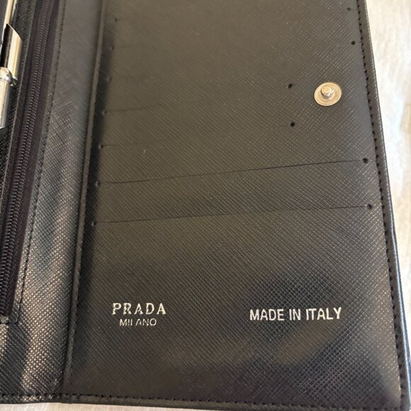 Prada Nero Black MV11 Vela Wallet - Picture 4 of 16